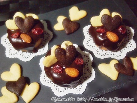 口コミ：☆タカキベーカリー　チョコピープ de バレンタインデコケーキ♪の画像（5枚目）