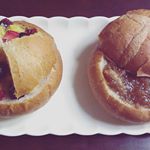 今日の#おうちごはん は、#ブレッドボール でした。#パンdeパーティー #monipla #instafollow #instagood #followme #love #ホムパリ #フォンデュのInstagram画像