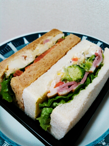 口コミ：サンジェルマン☆12月新商品のパンでランチの画像（1枚目）