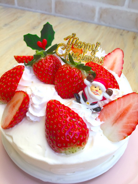 口コミ：クリスマスケーキ♪タカナシ特選北海道純生クリームの画像（6枚目）