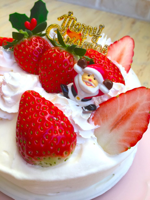 口コミ：クリスマスケーキ♪タカナシ特選北海道純生クリームの画像（7枚目）