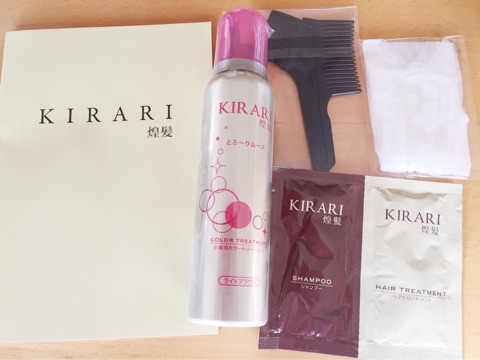 口コミ：KIRARI 白髪用カラートリートメントムース！モニターの画像（2枚目）
