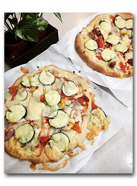 口コミ：タカナシ乳業さん・モニター商品モッツァレラで手作りピザ～美味しい!!の画像（1枚目）