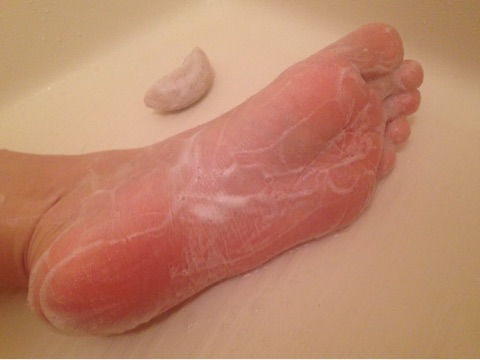 口コミ：フルーツで洗う足の石鹸 ② ✩ 黒ずみや角質などの足のお悩みに！の画像（4枚目）