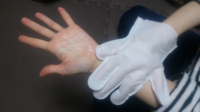 口コミ：
  本田洋行  からだふき手袋
の画像（2枚目）