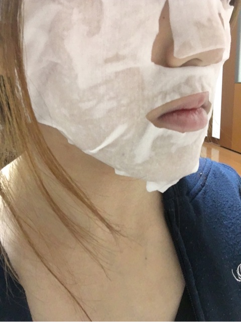 口コミ：真水素フェイスマスク♡の画像（3枚目）