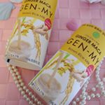 ジンジャーマカ GEN-MY✨ 一カ月分、届きました💕•栽培方法にこだわった北陸産コシヒカリ玄米と水だけで作った植物性酵素ドリンク「GEN-MY」に、女性に嬉しい“ジンジャー”…のInstagram画像