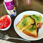 ○◆○◆○抹茶フレンチトースト♡あ〜、しあわせ。・最近毎日飲んでるマキベリー玄米と♡#genmy #gen_my #玄米 #玄米ドリンク #酵素ドリンク #ライスミルク…のInstagram画像