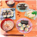 .モニプラさんから届いた一正蒲鉾『うなる美味しさ うな次郎』で、海苔巻きを作りました。美味しい〜！😋👍Ho cucinato il Sushi Roll con のInstagram画像