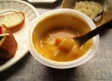 口コミ：モンマルシェの『野菜を食べるレンジカップスープ』は美味しくて日本一具が多い！の画像（1枚目）