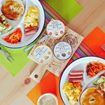最近のお気に入りのベーグルの相棒たち！お腹を整える効果があるとか❤️せっかく同じジャムをつけるなら良い効果がある方が嬉しいもんね😎#ソントン #おなかの調子を整える #moniplaのInstagram画像