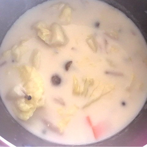 口コミ：
  あったか野菜スープをカルボナーラソースで簡単に@ポポラーママ、タラモサラダ、玉子サンド
の画像（4枚目）