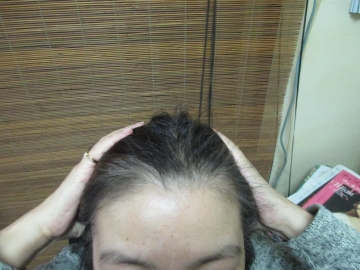 口コミ：10分で染まるヘアカラーフォームにチャレンジ！の画像（5枚目）