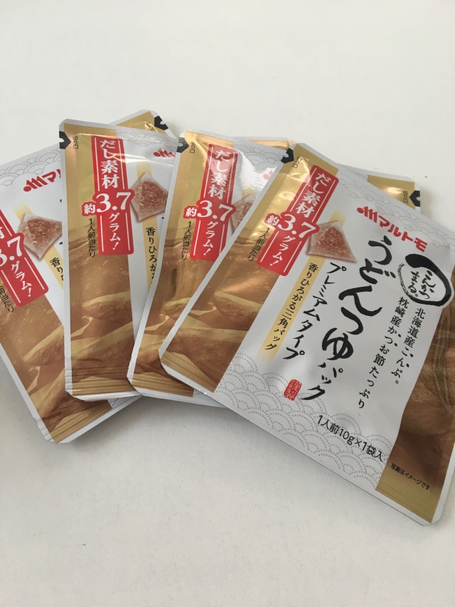 口コミ：マルトモ うどんつゆパック モニター品の画像（1枚目）
