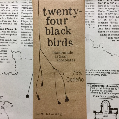 口コミ：モニター当選・twenty-four blackbirds chocolate エクアドルの画像（1枚目）