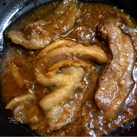 口コミ：
  豚の生姜焼き、すき焼き風鍋て豚肉食べ比べ@ふるさと納税、宮崎県都城市、ランチ弁当
の画像（10枚目）