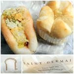 サンジェルマンの『ふわっとはちみつ＆さっぱりキャベツのよくばりフランク』。どちらも、3月の新商品です。ふわっとはちみつは、ふわふわの生地に、しつこすぎないハチミツ。ほっこり癒される味で…のInstagram画像