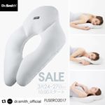 #Repost @dr.smith_official・・・【3月24日～27日まで楽天でキャンペーン中】ぜひこの機会に!!うつぶせに眠り方をかえるだけで、イビキ、無呼吸を予防!!眠りやすい…のInstagram画像