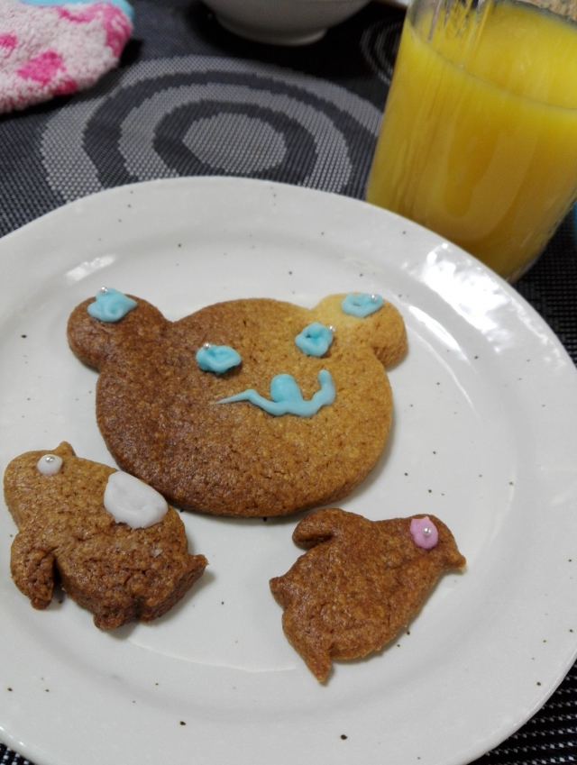 口コミ：◎共立食品◎　アイシングクッキー作り　3歳の画像（10枚目）