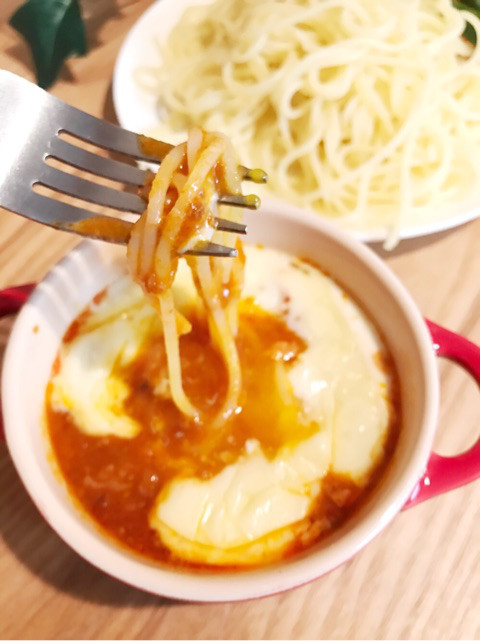 口コミ：
  ＊生パスタとボロネーゼソースでひと手間アレンジ♡つけめんパスタ＊
の画像（10枚目）