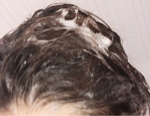 口コミ：シャンプー前にオイルクレンジングする頭皮のオイル／やさしく頭皮を洗うシャンプーの画像（6枚目）