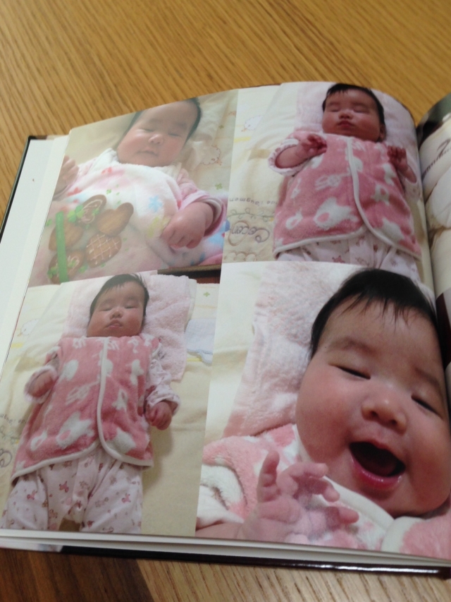 口コミ：大切な思い出をフォトブックに♡　MyBook　☆娘の記録2~3か月☆の画像（9枚目）