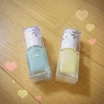 シュワっとはじけて可愛らしいパステルカラーのpaキャンディソーダです💕.しずくがキラキラしていて、手元が華やかに可愛らしくなります♡春先にも夏にもぴったりです😊.#paネイル #春…のInstagram画像