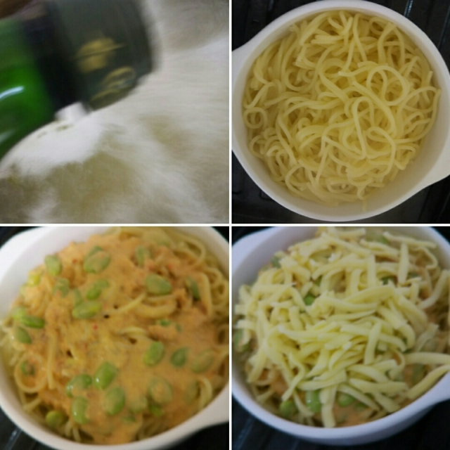 口コミ：ポポラマーマ 生スパゲティ＆紅ズワイガニのトマトクリームソースの画像（3枚目）