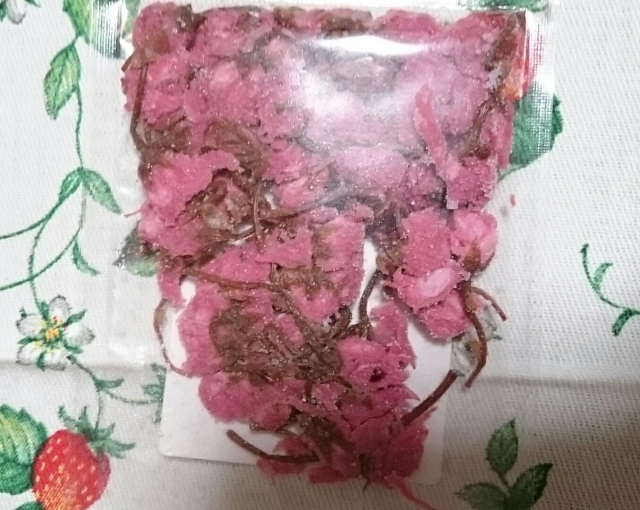 口コミ：海の精 桜の花塩漬けで桜お弁当♡の画像（2枚目）