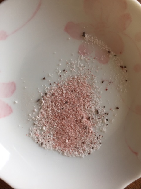 口コミ：おいしい＆ピンク色が綺麗♡海の精　桜の塩　の画像（4枚目）