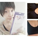 寝ているとき専用ナイトブラを使ってみました❗ノンワイヤーで無理なくつけれるのでつけ心地がいいです🎵　おわん型の美乳目指してがんばります✨#ナイトブラ #viage #monipla #hrcのファンサ…のInstagram画像