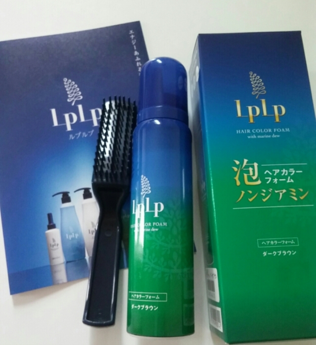 口コミ：＊ＬＰＬＰヘアカラーフォーム（白髪用）＊の画像（1枚目）