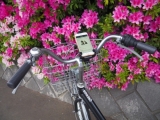 「自転車運転中、携帯を取る時に落とす恐れ解消！」の画像