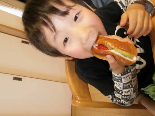 5歳手づくりフルーツサンドイッチの画像（1枚目）