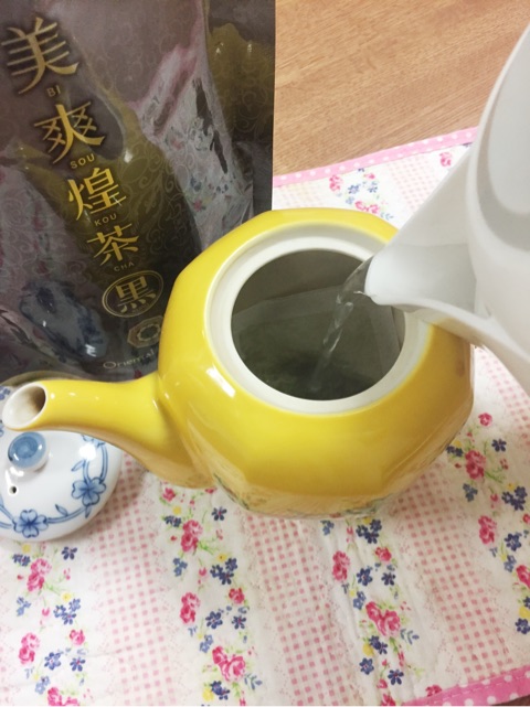 口コミ：烏龍茶ベースのお茶に黒豆プラスしておいしい♡美爽煌茶・黒の画像（9枚目）