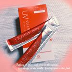 日差しに負けない！UVスティックゼリー／シトラス味日差しや紫外線が気になるシーズンのインナーケアにおすすめです(*´艸`*) シトラス果実・ローズマリー葉エキス末配合で太陽に負けない٩(`･ω･…のInstagram画像