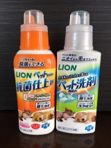 口コミ記事「ライオン製品、ペット洗剤と抗菌仕上げ剤の紹介。」の画像