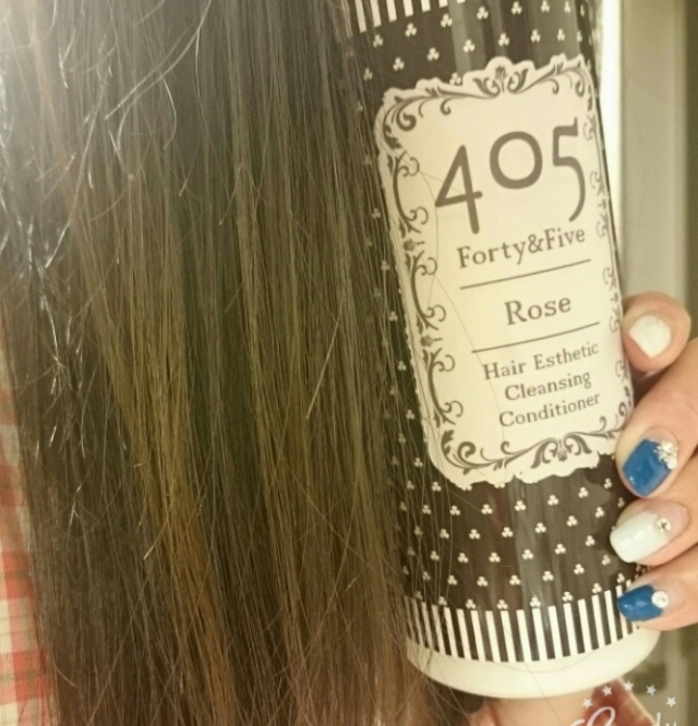 口コミ：405クレコン初体験♡Forty&Fiveヘアエステティッククレンジングコンディショナー②の画像（4枚目）