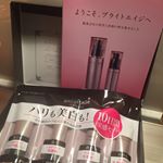 第一三共ヘルスケア様のBRIGHTAGE お試しさせて頂きました꒰✩'ω`ૢ✩꒱メイク落としは滑らかに伸びるミルクタイプ、美容液成分90％は嬉しい！洗顔はきめ細かい泡が凄く気持ち良く洗い上がりしっ…のInstagram画像