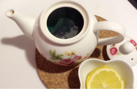 口コミ：青の花茶★オリエンタルブルーのお茶の画像（4枚目）