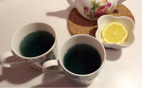 口コミ：青の花茶★オリエンタルブルーのお茶の画像（5枚目）