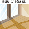 口コミ：色褪せ、傷ついたフローリングに@リンレイ 色つや復元コートで本来の色と艶を取り戻そう！の画像（2枚目）