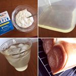 ケフィアが、お家でこんなに簡単に作れるとは知らなかった〜ケフィアは、発酵乳だから、酵母を作ってパンを焼いてる人もいるみたいだけど、私は、まだまだその段階までは出来ないので💦ケフィア作ってそのま…のInstagram画像