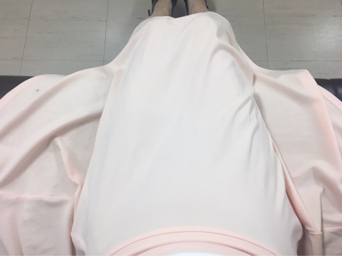 口コミ：『初めて挑戦したミモレ丈スカート♡♡』の画像（3枚目）