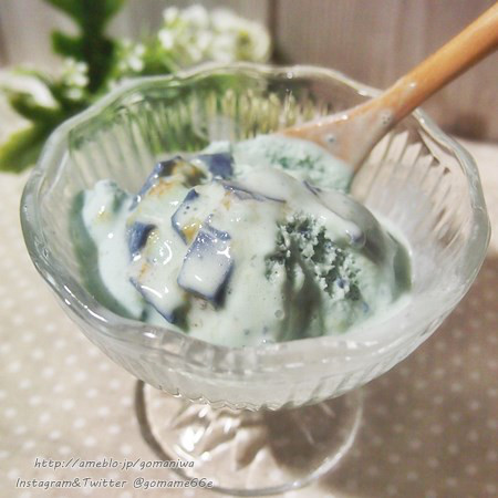 口コミ：
  ☆幸福の青チョコ&情熱の赤チョコを使った　チョコジェラート　食べてみましたぁ♪
の画像（5枚目）