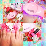 pa ファストジェル 5ml 842円pa LEDライト 3218円２つを使用して、簡単にジェルネイルを楽しんでます😆💓このファストジェルは、全部で15色も出てるんです😳👏あたしは、ピ…のInstagram画像