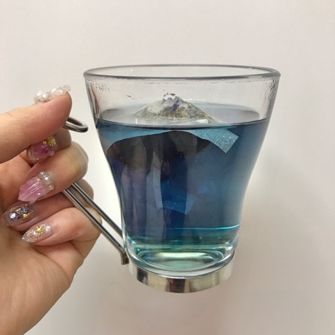 口コミ：青いハーブティーでダイエット♡青の花茶♡の画像（10枚目）