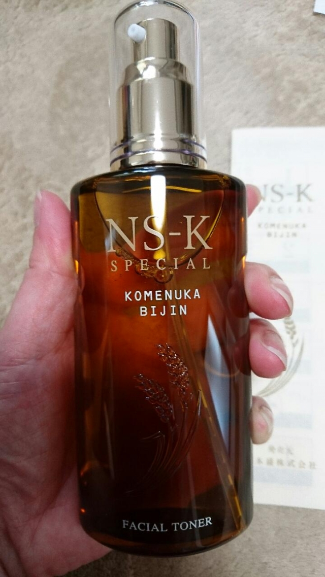 口コミ：お米を知り尽くした清酒会社の化粧水♡「日本盛NS-Kスペシャル化粧水」の画像（2枚目）