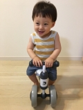 「D-bikeミニに乗っている息子の写真を追加で投稿します。」の画像（3枚目）