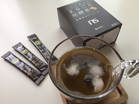 口コミ：シャルレ 「発酵茶ポリフェノール」びわの葉入り♪まるごと発酵茶♡の画像（5枚目）